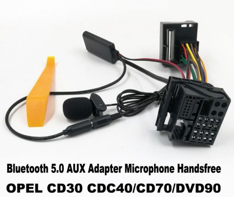 OPEL AUX Adapter Mikrofon Bluetooth